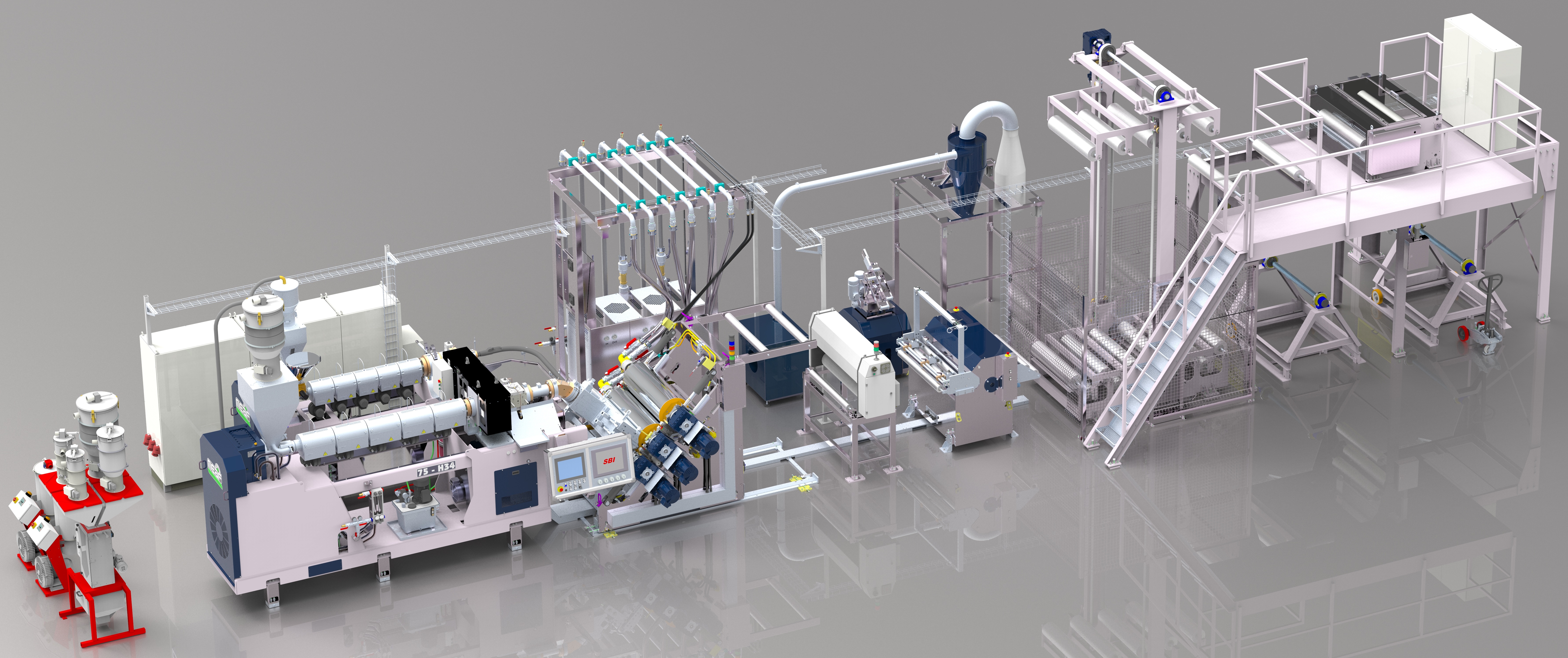 Extrusión de lámina para termo formado